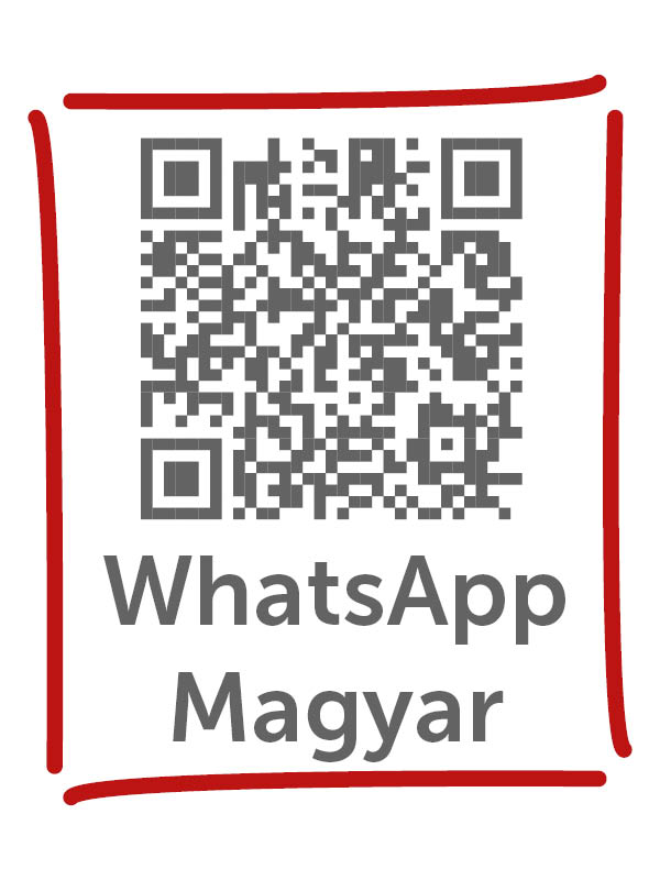 QR Code für die ungarische Whatsappgruppe